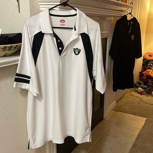 VF Imagewear Las Vegas Raiders white Polo shirt